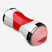 Двусторонний мастурбатор в колбе Power Grip Cup - вагина и ротик - Boys of Toys - в Волгограде купить с доставкой