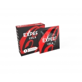 Презервативы с ароматом колы Expert Cola - 3 шт. - Expert - купить с доставкой в Волгограде