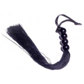 Черная силиконовая плеть - 37 см. - Boys of Toys - купить с доставкой в Волгограде