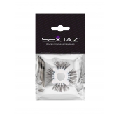 Эластичное эрекционное кольцо с черными «ресничками» - Sextaz - в Волгограде купить с доставкой