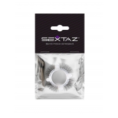 Эластичное кольцо с «ресничками» и 4 шариками - Sextaz - в Волгограде купить с доставкой