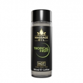 Массажное масло c ароматом тропических фруктов Massage Oil - 100 мл. - HOT - купить с доставкой в Волгограде