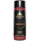 Массажное масло с согревающим эффектом Massage Oil Warming - 100 мл. - HOT - купить с доставкой в Волгограде