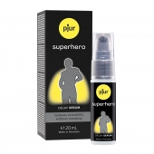 Пролонгатор-сыворотка pjur Superhero Delay Serum - 20 мл. - Pjur - купить с доставкой в Волгограде