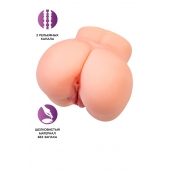 Реалистичный мастурбатор в форме попки с двумя любовными входами - No Name - в Волгограде купить с доставкой