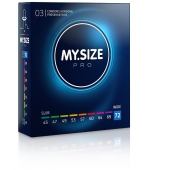 Презервативы MY.SIZE размер 72 - 3 шт. - My.Size - купить с доставкой в Волгограде