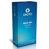 Презервативы OKOTO Mega Mix - 18 шт. - Sitabella - купить с доставкой в Волгограде