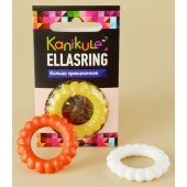 Цветное рельефное эрекционное кольцо Ellasring - Sitabella - в Волгограде купить с доставкой
