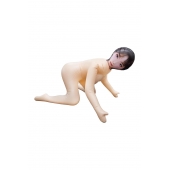 Телесная надувная секс-кукла в позиции догги-стайл - NMC - в Волгограде купить с доставкой