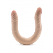 Телесный двусторонний фаллоимитатор 16.5 Inch Double Dong - 41,9 см. - Blush Novelties