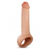 Телесная насадка-удлинитель Thrive 8.75 Inch Realistic Penis Extender Sleeve - 22,2 см. - Blush Novelties - в Волгограде купить с доставкой