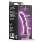 Фиолетовая насадка с гладкой поверхностью Surrender 4.75 Inch Beginner Pegging Dildo - 12 см. - Blush Novelties - купить с доставкой в Волгограде