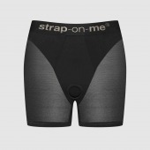 Трусики-шорты для фиксации насадок Strap-on-me Harness Lingerie Halo - size XL - Strap-on-me - купить с доставкой в Волгограде