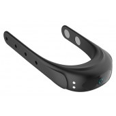 Черное эрекционное виброкольцо на ремешках - Boys of Toys - в Волгограде купить с доставкой