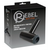 Черный мастурбатор с удобной ручкой Masturbator with 2 Functions - Orion - в Волгограде купить с доставкой