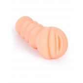 Телесный мастурбатор-вагина с эрекционными кольцами в комплекте - Sexy Girl - в Волгограде купить с доставкой