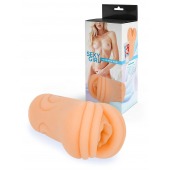 Телесный мастурбатор-вагина с рельефом на поверхности - Sexy Girl - в Волгограде купить с доставкой