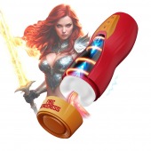 Интерактивный мастурбатор Solara с нагревом, вибрацией и поступательными движениями - Shots Media BV - в Волгограде купить с доставкой