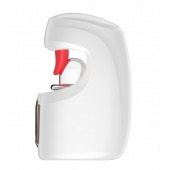 Белый мастурбатор с язычком и возвратно-поступательными движениями - Secwell - в Волгограде купить с доставкой