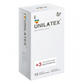 Разноцветные ароматизированные презервативы Unilatex Multifruit  - 12 шт. + 3 шт. в подарок - Unilatex - купить с доставкой в Волгограде