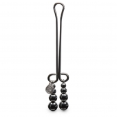 Зажим для клитора с бусинами Just Sensation Beaded Clitoral Clamp - Fifty Shades of Grey - купить с доставкой в Волгограде
