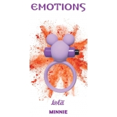 Сиреневое эрекционное виброколечко Emotions Minnie - Lola Games - в Волгограде купить с доставкой