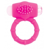Розовое эрекционное виброкольцо A-toys - A-toys - в Волгограде купить с доставкой