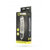 Прозрачная насадка с петлёй для фиксации - 14 см. - ToyFa - в Волгограде купить с доставкой