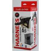 Насадка-фаллоимитатор на кожаных трусиках Harness Ultra Realistic 6,5  - 18,5 см. - LOVETOY (А-Полимер) - купить с доставкой в Волгограде