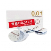 Супер тонкие презервативы Sagami Original 0.01 - 5 шт. - Sagami - купить с доставкой в Волгограде