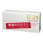 Супер тонкие презервативы Sagami Original 0.01 - 5 шт. - Sagami - купить с доставкой в Волгограде