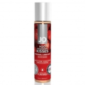 Смазка с ароматом клубники JO Flavored Strawberry Kiss - 30 мл. - System JO - купить с доставкой в Волгограде
