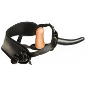 Женский страпон с вагинальной пробкой Woman Strap - 12 см. - LOVETOY (А-Полимер) - купить с доставкой в Волгограде