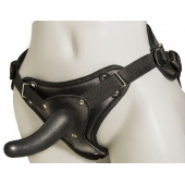 Женский страпон с вагинальной пробкой Woman Strap - 12 см. - LOVETOY (А-Полимер) - купить с доставкой в Волгограде