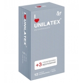 Презервативы с точками Unilatex Dotted - 12 шт. + 3 шт. в подарок - Unilatex - купить с доставкой в Волгограде
