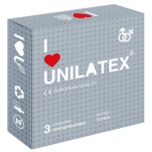 Презервативы с точками Unilatex Dotted - 3 шт. - Unilatex - купить с доставкой в Волгограде