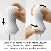 Мастурбатор FLEX Rocky Black с плотным рельефом - Tenga - в Волгограде купить с доставкой