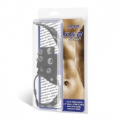 Утяжка на пенис и мошонку Cock Ring With 1.5  Ball Stretcher And Optional Weight Ring - BlueLine - купить с доставкой в Волгограде