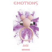 Розовое эрекционное виброколечко Emotions Minnie Light pink - Lola Games - в Волгограде купить с доставкой