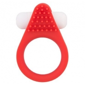 Красное эрекционное кольцо LIT-UP SILICONE STIMU RING 1 RED - Dream Toys - в Волгограде купить с доставкой