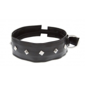 Полиуретановый ошейник с пуклями Collar with Studs - Blush Novelties - купить с доставкой в Волгограде