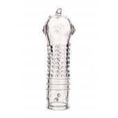 Прозрачная закрытая насадка на пенис TOYFA A-Toys - 14,7 см. - A-toys - в Волгограде купить с доставкой