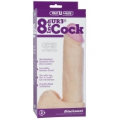 Ультрареалистичная насадка для трусиков Vac-U-Lock 8  ULTRASKYN Cock - 20,57 см. - Doc Johnson - купить с доставкой в Волгограде