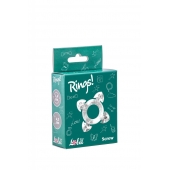Прозрачное эрекционное кольцо Rings Screw - Lola Games - в Волгограде купить с доставкой