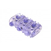 Фиолетовая насадка на пенис Rings Armour - Lola Games - в Волгограде купить с доставкой