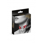 Красный чокер с замком в форме сердца - Bijoux Pour Toi - купить с доставкой в Волгограде