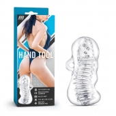 Прозрачный мастурбатор M for Men Hand Tool - Blush Novelties - в Волгограде купить с доставкой