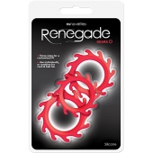 Набор из 3 красных эрекционных колец Renegade Gears - NS Novelties - в Волгограде купить с доставкой