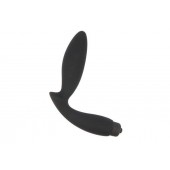 Чёрный вибростимулятор простаты Sex Expert Vibe Pleasure - Sex Expert - в Волгограде купить с доставкой