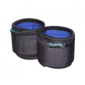 Неопреновые черно-синие наручники - Sitabella - купить с доставкой в Волгограде